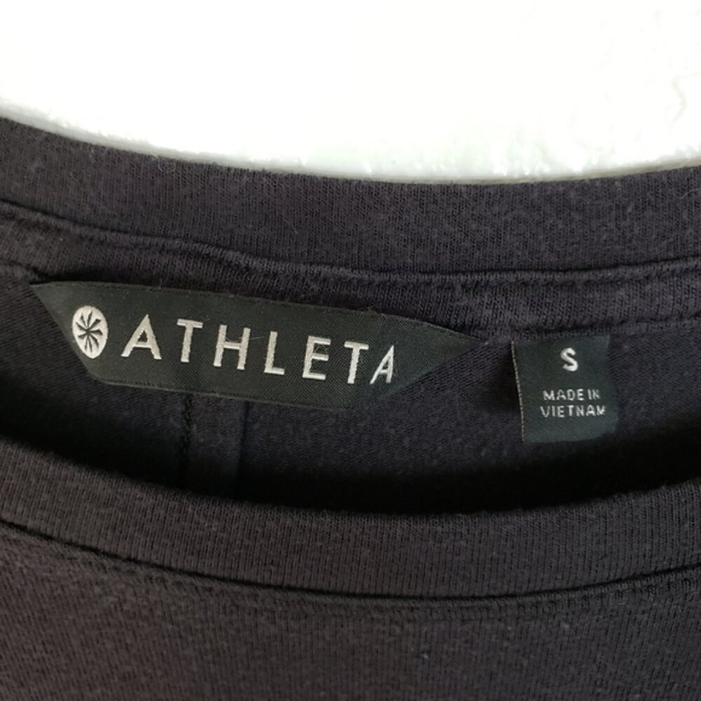 Athleta Black Cloudlight Restore Long Sleeve Pull… - image 3